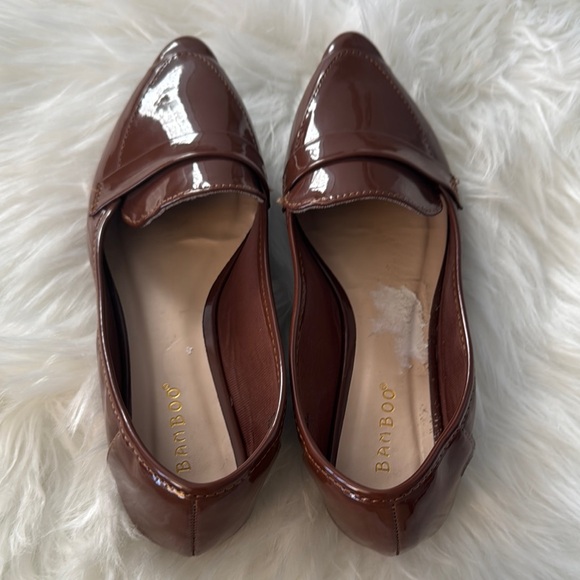 Bamboo Women's Brown Loafers - Picture 5 of 8